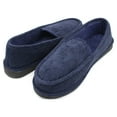 VENTANA Men’s Slippers Corduroy House Shoes Mens Bedroom Slip On