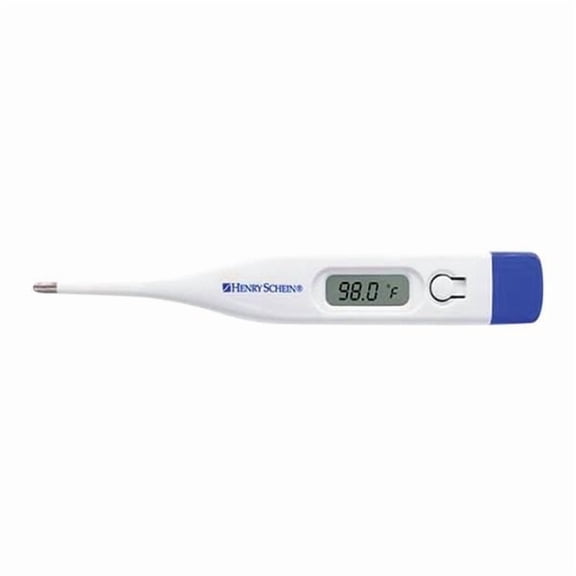Henry Schein PRO Digital Thermometer Portable 1-Minute Oral Thermometer with Probe Cover