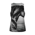 thumbnail image 5 of Easygdp Running Horse Men's Tank Top, Sleeveless Muscle T Shirts, Breathable, Quick-Dry, Loose for Gym, Running, Fitness - 3X-Large, 5 of 9