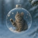 thumbnail image 4 of CaiYueKe Christmas Cat Ornaments Set Cute Kitty Tree Decorations Holiday Pet Pendant Collection Festive Animal Decor for Cat Lovers Home Party Supplies, 4 of 5