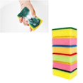 thumbnail image 2 of Miangastore 10pcs Multi-Use Cleaning Sponges Non-Scratch Eraser Sponge Scrubbing Dish Sponges Use for Kitchens Bathroom (Random Color), 2 of 8