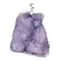 thumbnail image 1 of Colgantes de piedra Collar Conectores Artesanías hermosas Forma irregular, Decorativo, Violeta Yuyangstore Colgantes de piedra, 1 of 8