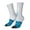 White, variant on Terrier Takes A Bath With Shower Cap Crew Socks for Men & Women, Breathable Casual Athletic Ankle Socks