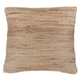 thumbnail image 1 of SARO LIFESTYLE Natural Collection Down- Down-Filled Jute Chindi Throw Pillow, 18",, 1 of 1