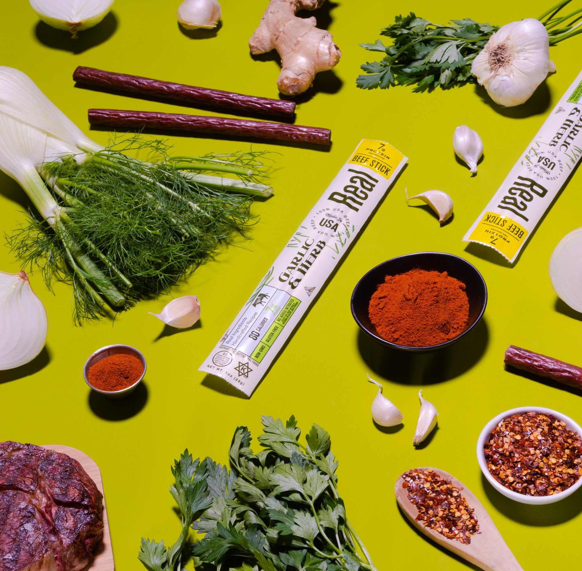 Garlic & Herb Beef Stick