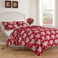 thumbnail image 5 of Greenland Home Fashions Novelty Holiday Lovebirds Reversible Coverlet Set, 2-Piece Twin/XL, 5 of 7