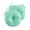 Aqua Blue, variant on ZEOLABS Outdoor Bistro Chair Cushions Set of 2,Waterproof Tufted Outdoor Round Chair Cushions with Ties for Patio Furniture,15x15 inch, Navy Blue