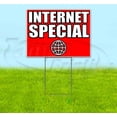 thumbnail image 1 of Internet Special (18" x 24") Yard Sign, Includes Metal Step Stake, 1 of 6