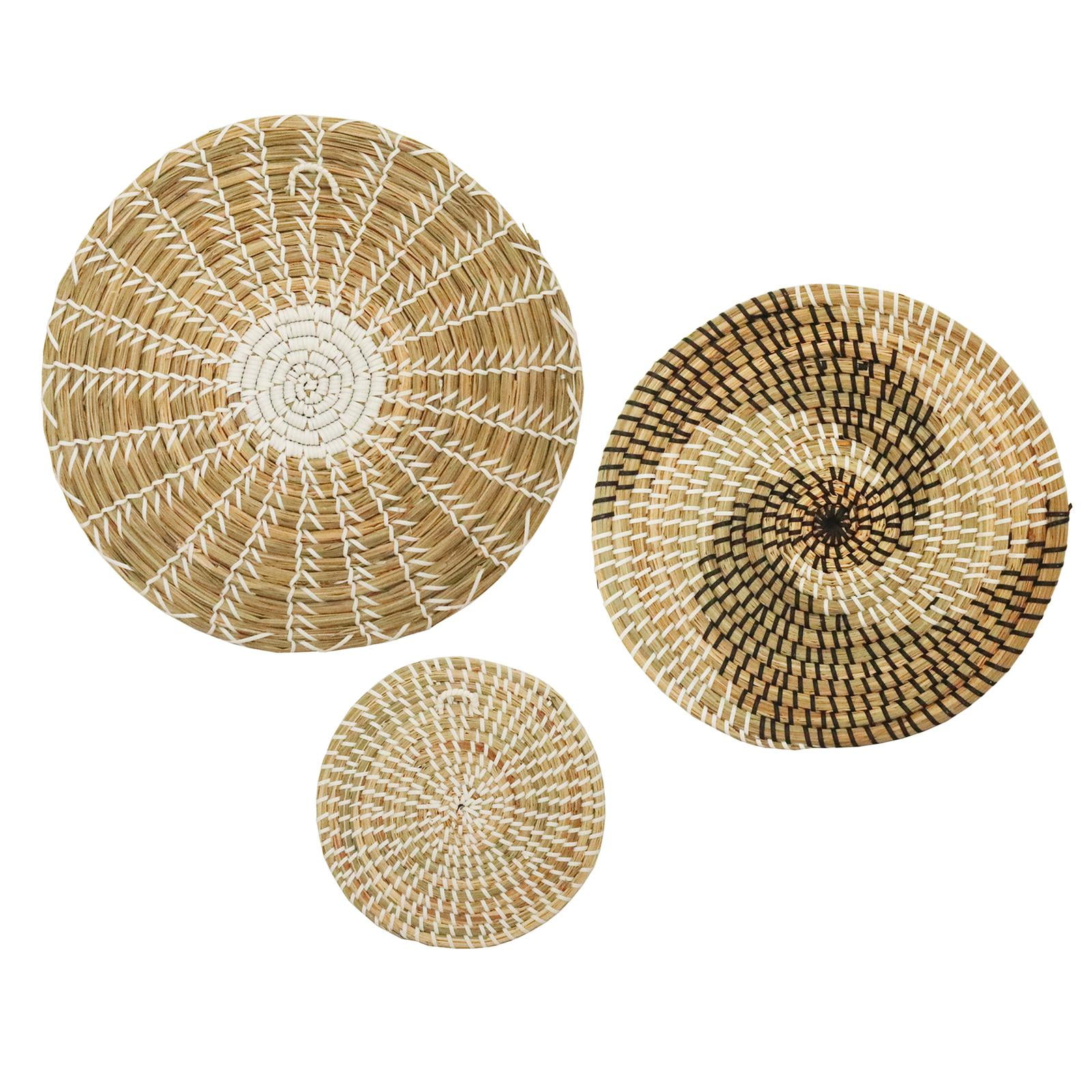 Woven bowl wall decor sale