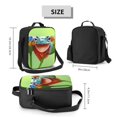 thumbnail image 2 of Fotbe Flying Frog On Branch Lonchera Bolsa de Almuerzo para Hombres y Mujeres, Lonchera de Gran Capacidad, Bolsa de Almuerzo Reutilizable, Bolsa Térmica Aislante, 2 of 7
