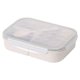 thumbnail image 1 of Inteprter Fiambrera de tres rejillas, paja de trigo, plástico PP, contenedores de almacenamiento para alimentos frescos, cajas para horno Organizadores de utensilios de cocina, 1 of 6