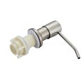 304 Stainless Steel Sink Soap Dispenser Pump Head Extension Silicone