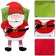 thumbnail image 3 of Decoraciones de Navidad, fundas para sillas de comedor de Navidad, fundas para respaldo de sillas de cocina, adecuadas para decoración festiva de Navidad, adornos de Navidad, decoración de fiesta de, 3 of 5