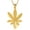 Gold, variant on Marijuana Leaves Cremation Jewelry Pendant for Ashes Solid Stainless Steel Memorial Urn Necklace for Men Keepsake Holder Jewellery