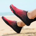 thumbnail image 3 of ChiVerve Hiking Barefoot Shoes for Women Men Breathable & Non-Slip Athletic Footwear Wide Toe Water Shoes, Designed for Walking & Running & Swimming | Black Red, 11 Men, 3 of 9