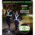thumbnail image 2 of Chaleco Reflectante LED FREEMOVE Recargable por USB Impermeable, 2 of 8