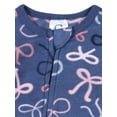 thumbnail image 3 of Gerber Baby and Toddler Girl 2pc Footed Blanket Sleepers, Sizes (0-3 Months - 5T), 3 of 17