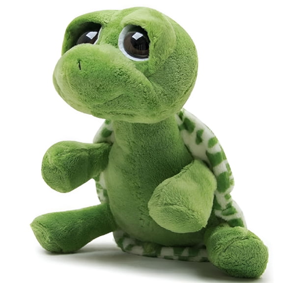 BESTSKY 2026 New Big Eyes Tortoise Plush Toys Kids Green Turtle Animal Dolls Super-Soft Baby Stuff Great Gifts for Cuddle,Play,Nap,Display