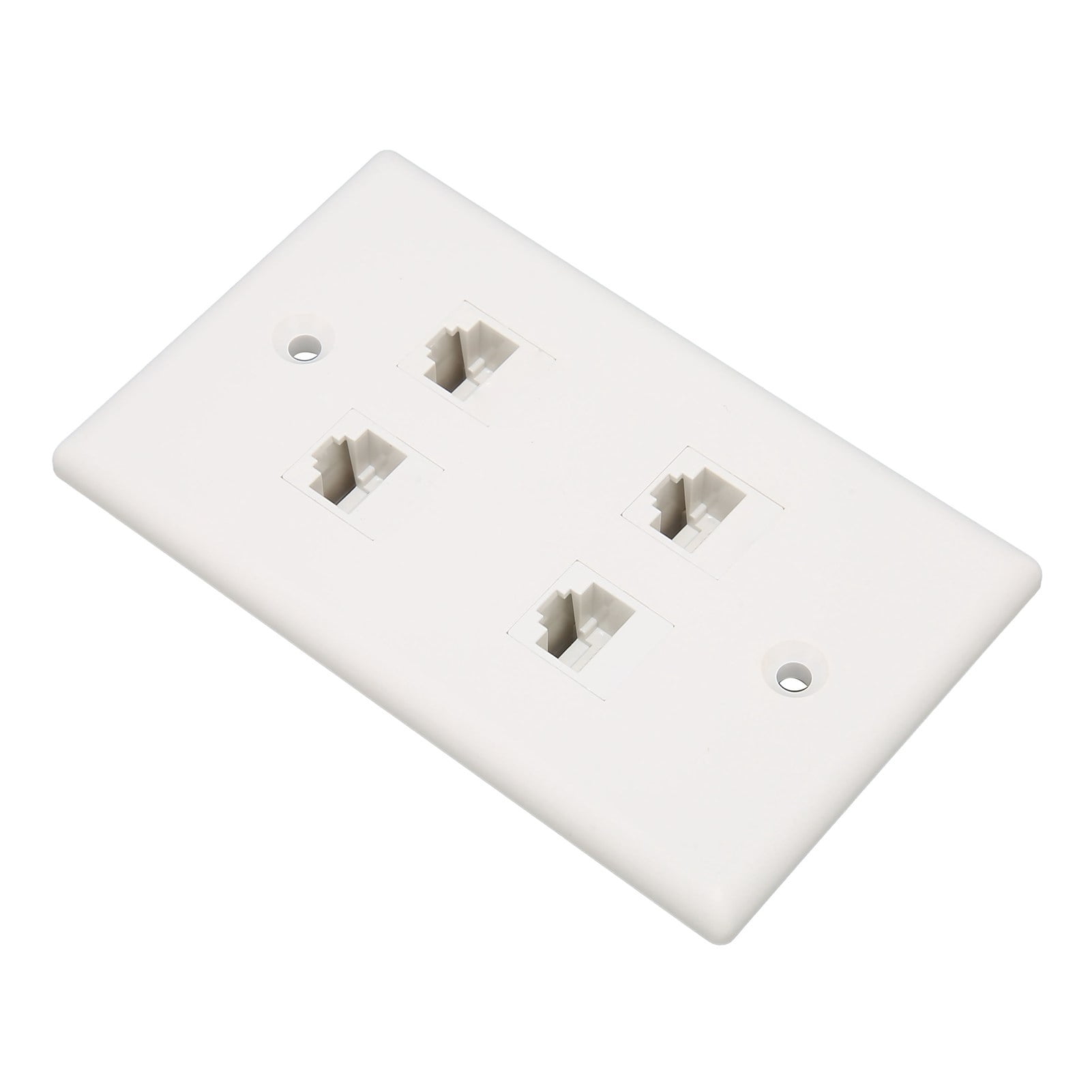 Cat6 Wall Plate, Fixation Saving Wall Plate Easy To Install
