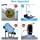 thumbnail image 4 of Bomba de botella de agua automática Bomba de agua potable Dispensador de agua eléctrico portátil con bandeja de volumen fijo TUNC Sencillez, 4 of 5