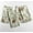 Cream, variant on Vargottam Luxury Cotton Canvas Napkins - Set of 12, 20-Inch Brown Floral Print, Premium Thick Cloth Napkins for Elegant Dining & Special Occasions - Soft, Absorbent & Machine Washable