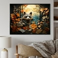 thumbnail image 1 of Designart Raccoon Animal framed wall art, Curious Raccoon composition I , Raccoon framed wall art decor, Multi-Color Modern black framed wall art, 20x12 inches black frame, 1 of 5