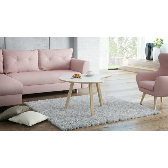 OSLO B2-50 Modern White Matte 31.5'' Coffee Table