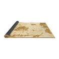 thumbnail image 2 of Ahgly Company Indoor Square Abstract Brown Modern Area Rugs, 8' Square, 2 of 4