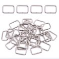 thumbnail image 1 of Hebilla Metálica Rectangular Sweet con Broche 25mm Plata 60pcs, 1 of 7