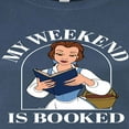 thumbnail image 3 of Disney Beauty & The Beast - Belle My Weekend Is Booked - Juniors Fitted Graphic T-Shirt, 3 of 5