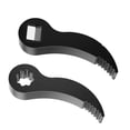thumbnail image 1 of Visland 2 Pcs Crowbar Adapter Heads Rustproof Corrosion Resistant Thickening Half Shaft Crowbar Adapter Repairing Head Tools, 1 of 8