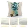 thumbnail image 4 of PRATYUS  Hello Summer Pillow Covers Beach Theme Decorative Throw Pillow Covers for Home Patio Party Decor 20x20in, 4 of 5