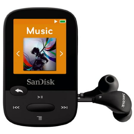 UPC 619659107468 product image for SanDisk Clip Sport 8GB MP3 Player, Black With LCD Screen and MicroSDHC Card Slot | upcitemdb.com