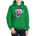thumbnail image 2 of Awkward Styles Halloween Hoodies for Kids Creepy Clown Hooded Youth Sweatshirt, 2 of 5