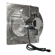 J and D VES12C 12 In. Shutter Exhaust Fan With Cord