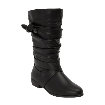 

Comfortview Women s Wide Width The Heather Regular Calf Boot
