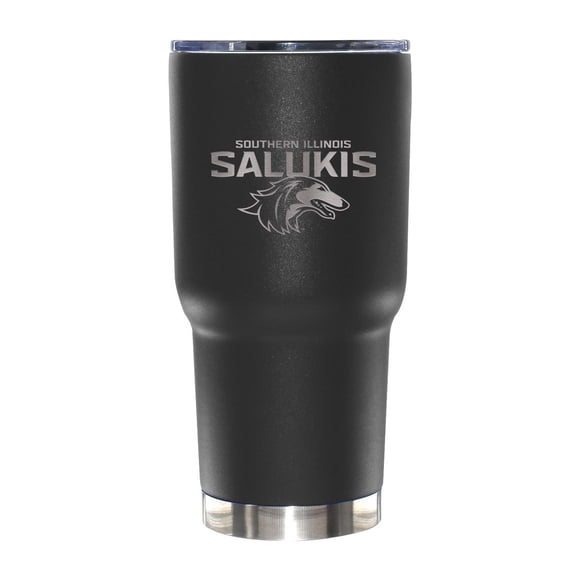 NCAA Southern Illinois Salukis 30 ounce Stainless Steel Tumbler in Alternate Team Color with Team Logo