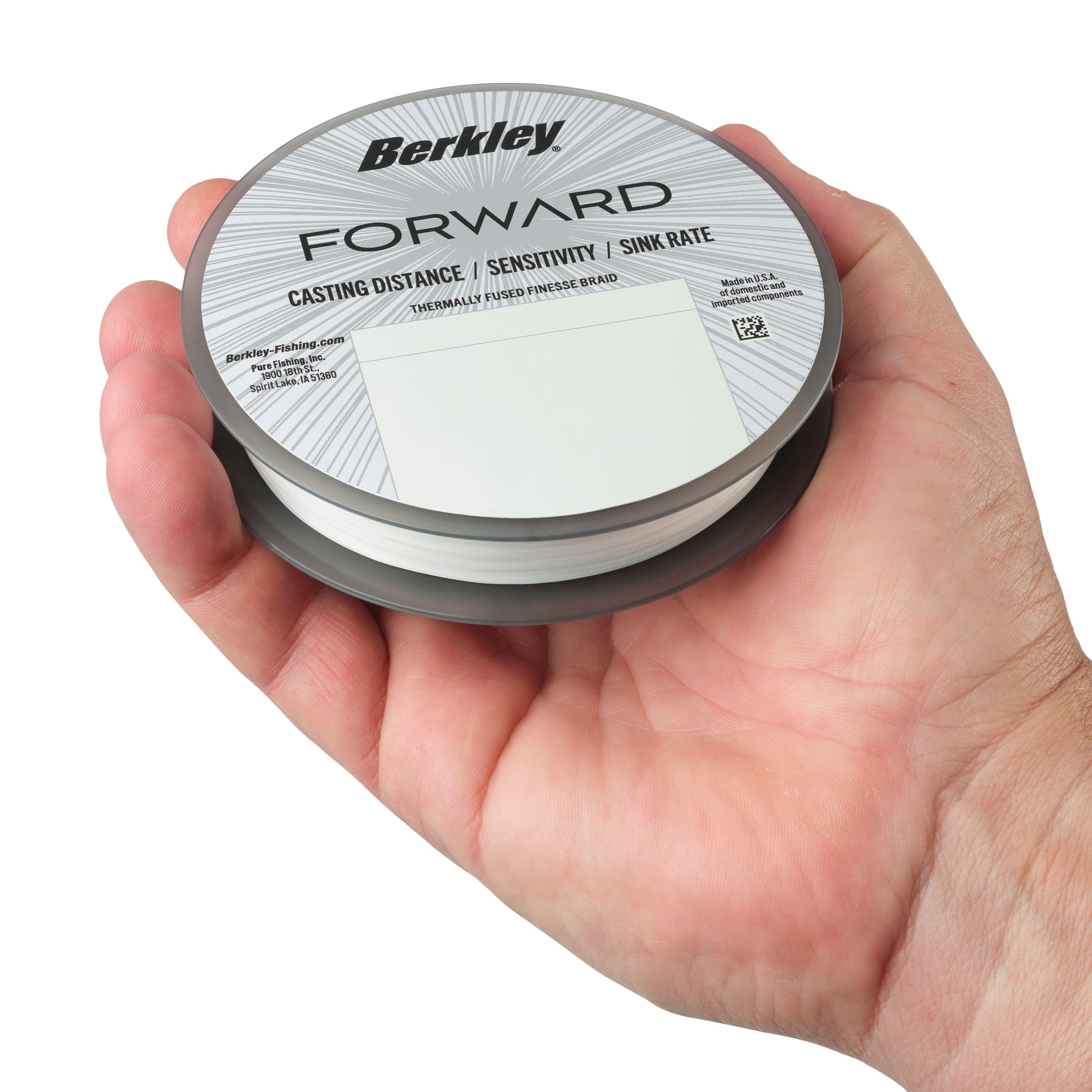 Berkley Forward Braid Fishing Line, Flame Green, 10 lb Test Strength, 150 yd