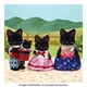 thumbnail image 4 of Figura Mini Sylvanian Families Familia Gato Medianoche Coleccionable, 4 of 4