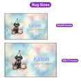 thumbnail image 5 of Happy Birthday Cute Puppy Labrador Retriever with Cake Gifts Party Hat Indoor Rug Lab Dog Lover Gifts Carpet Living Bed Room Sofa Home Decor - 00029, 5 of 5