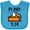 Turquoise, variant on Inktastic Pi Day 3.14 Boys or Girls Baby Bib