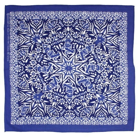 - Sunshine Joy Grateful Dead Dancing Bear Mandala Bandana Green