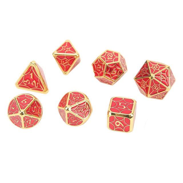 Dados Poliédricos, Juego De Mesa Dados Poliédricos Mellow 7pcs Divertido Para Niños Adultos Para Fiesta De Halloween EOTVIA No