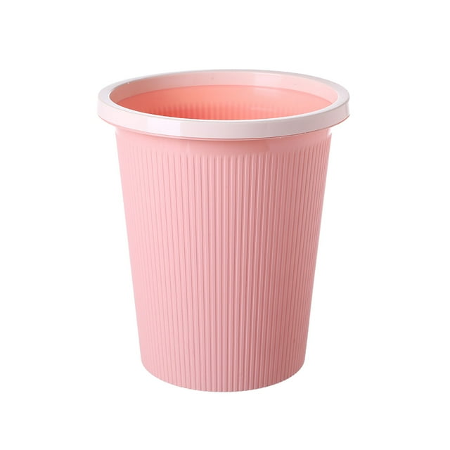 fastboy Convenient Storage Solutions - Garbage Can For Any Room Stable Placement ABS Storage Basket Storage Bucket Paper Basket Nordic powder 27*31*19cm 1Set