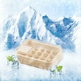 thumbnail image 5 of sruoe Ice Cube Trays, Ice Cube Trays for Freezer, Ice Cube Tray with Lid, 15 Pcs Ice Cube, Silicone, Square Ice Lattice, Household Ice Making, 5 of 6