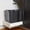 Black, variant on Open-Top Wastebasket Giant 7-Gallon Kitchen Can Space-Saving Rectangular Garbage Bin for Under Desk Kitchen Bathroom Office and Dorm