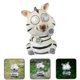 thumbnail image 4 of Decorative Solars Lights Lawns Tiergarten Solars Ornaments Outdoor Gnom Garden Sculpture Outdoor Solars Lights Sun Zebras Statue In Garden Harz Stripe, 4 of 9
