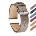 thumbnail image 2 of piel de becerro 22 mm 20 mm 18 mm cuero correas de reloj para samsung galaxy watch 46 mm 42 mm activo 2 40 mm 44 mm banda gear s3 s2 correa, 2 of 4