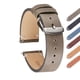 thumbnail image 2 of piel de becerro 22 mm 20 mm 18 mm cuero correas de reloj para samsung galaxy watch 46 mm 42 mm activo 2 40 mm 44 mm banda gear s3 s2 correa, 2 of 4