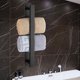 thumbnail image 3 of Toallero de baño, toallero de baño, toallero, soporte para toallas de mano, soporte de pared cuadrado de acero inoxidable, 3 of 7